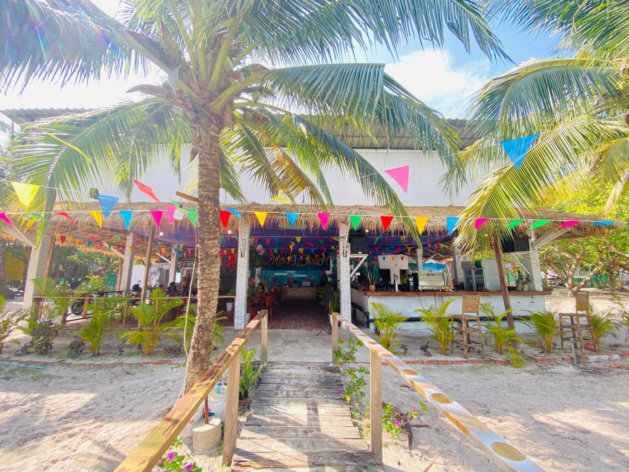 Koh Rong Beach Hostel And Bungalows Kaoh Touch Exterior foto